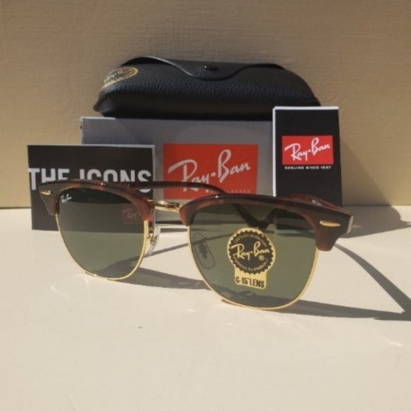 Ray-Ban Classic Clubmaster Tortoise 51mm main image 2